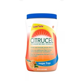 Citrucel Sugar Free Fiber Powder for Occasional Constipation Relief 32.oz E:3/26