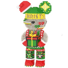 LAICAI Animal Bear Micro Building Blocks Set（7932PCS） 18.1in High Series，Gifts for Collectors and Enthusiasts