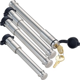 61781 | 4 Pack Mixed 3.0, Keyed Alike, Hitch Locks for B&W 3.0" Tow & Stow 21K LB - Includes Lock for 3.0" Receiver