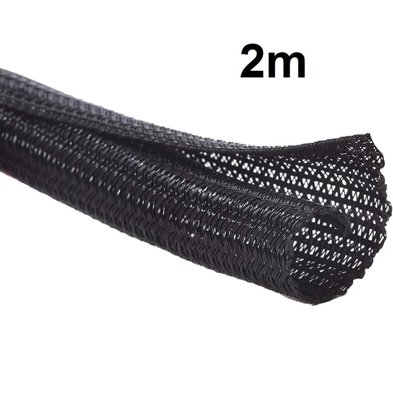 Cable Cover Organiser Cable Tube Self-Closing 13-18 mm 2 m