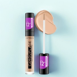 Catrice Liquid Camouflage High Coverage Concealer 5ml, No. 020 Light Beige, 1 ea. / 캐트리스 리퀴드 캐머플라지 하이 커버리지 컨실러 5ml, 020호 라이트 베이지, 1개