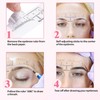 Skymore Eyebrow Ruler, 100Pcs Eyebrow Stencil Microblading Ruler, Disposable Eyebrow