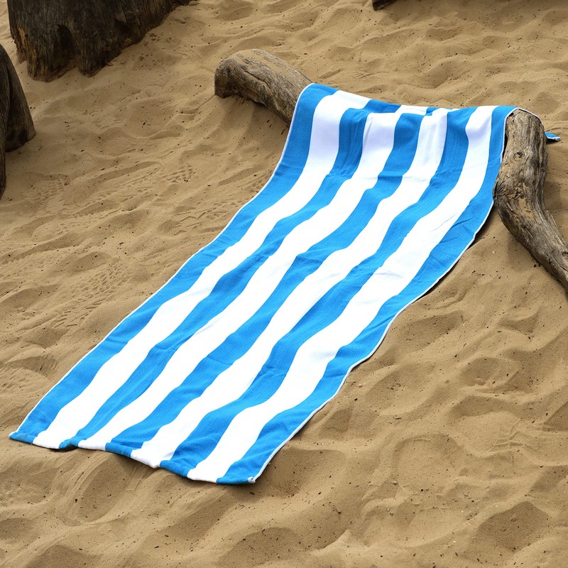 GEEZY Large Microfibre Beach Bath Towel Lightweight Sports Travel Gym