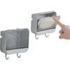 PENGQIMM 2 Pcs Soap Dish,Soap Box Holder,Soap Holder,Bar Soap Holder