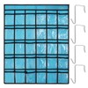 GetCoupon 36 Clear Pockets Calculator Holder Wall Door Hanging Organizer