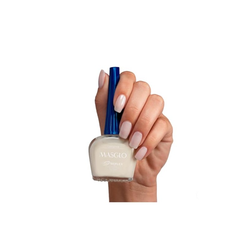 MASGLO Esmalte de Uñas Blanco Ejecutiva/Ejecutiva - Esmalte tradicional Blanco
