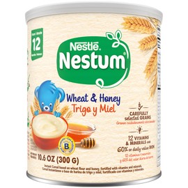Nestle Nestum Cereal, Wheat and Honey (10.6 oz (Pack of 4))