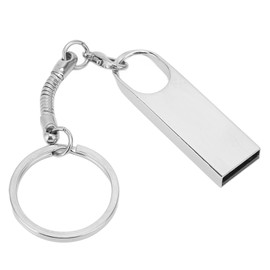 Flash Drive Mini Waterproof Electroplating Process Zinc Alloy USB Drive for Car Notebook Computer16GB