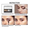 Ponpon Brocha Sombra Ojos Desechable 100 Uds.