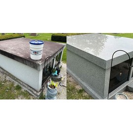 EaCo Chem Heritage Restorer – Non-Corrosive Restoration Detergent for Stone, Masonry & Sensitive Surfaces – Spray-On No-Scrub Cleaner Removes Metal/Mineral Stains – 1 Gallon