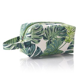 KEWUF Small Makeup Bag Women's Cosmetic Bag Toiletry Bag Travel Makeup Bags for Women and Girls (A)