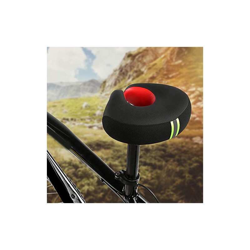 Bike Seat Ergonomic Mountain Bike Cycling Bicycle Noseless Shape Saddle