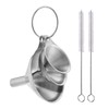 KALOLINNA Funnel Stainless Funnel Set of 5 3 Sizes Funnel