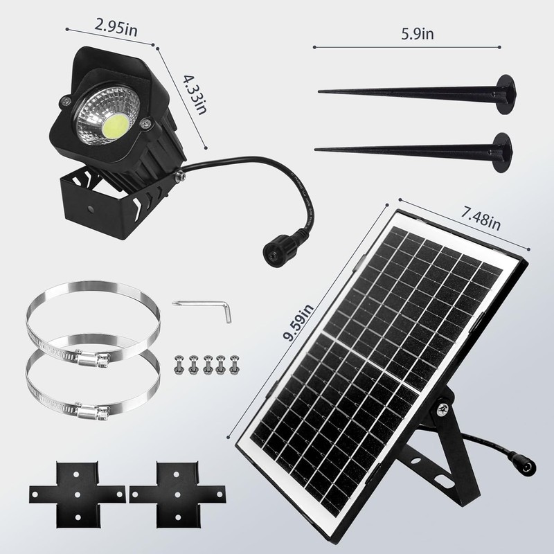 Flag Pole Light Solar Powered, Solar Flag Pole Light 1000