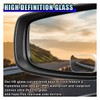 2PCS Blind Spot Car Mirror, HD Glass Rotate Adjustable Car