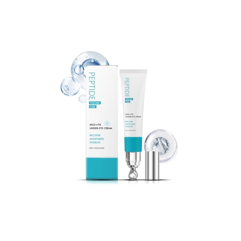 Peptide Eye Cream - Under Eye Cream - Reduce Puffiness