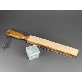 Hunting Leather Barber STROP Straight RAZOR & Knife Sharpening Shave Strap NEW!