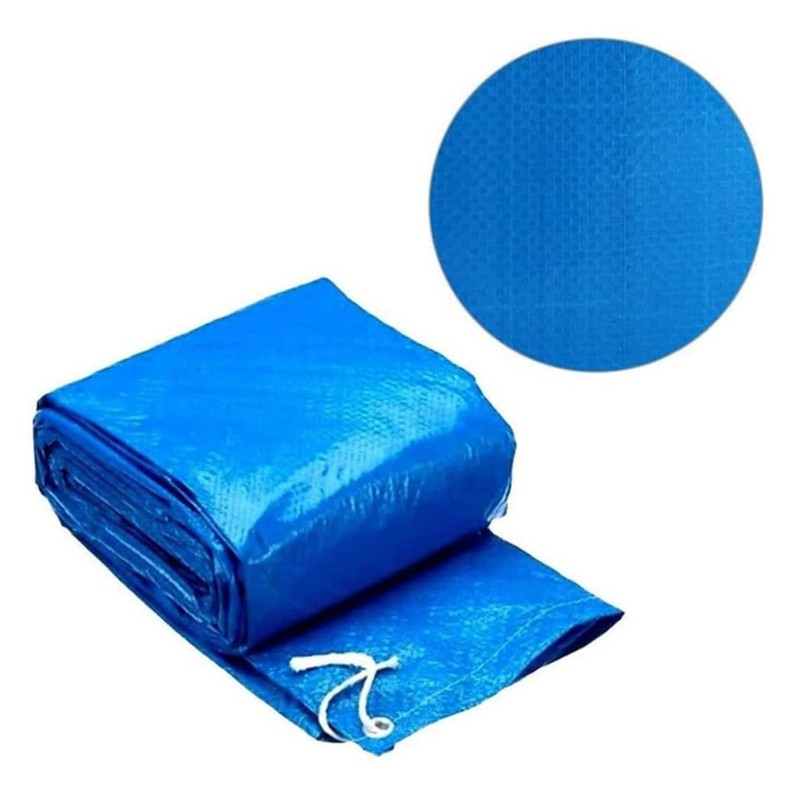 Round Swimming Pool Cover,10ft Solar Pool Cover for Easy Set