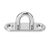 4Pcs Staple Ring Hook Stainless Steel Rugged 800LB High Strength