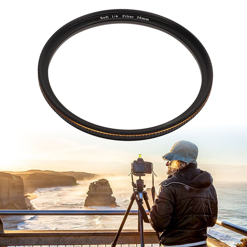 Soft Diffusion 1/4 Filter Mist Dreamy Cinematic Effect Filter Matte