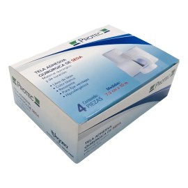 Tela Adhesiva Quirúrgica De Seda 7.5cm X 10m Protec Cja 4 Pz