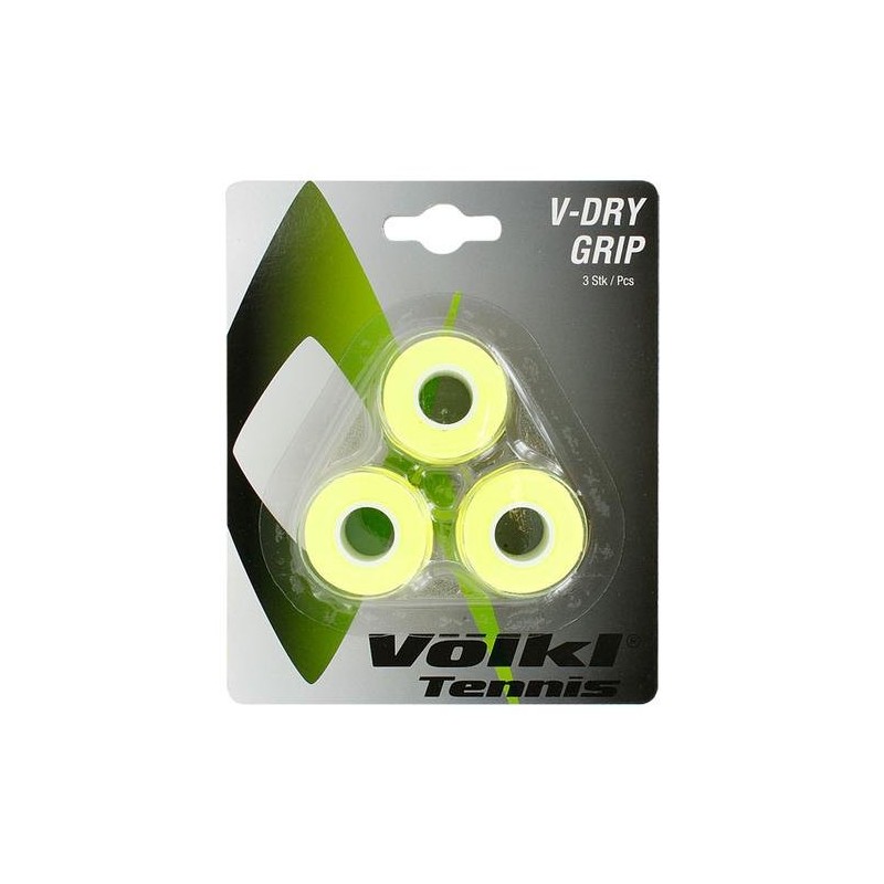 Tenis V seco Overgrip , Pack de 3