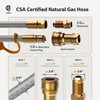25 FT 1/2 Inch ID Natural Gas Hose for Generator,