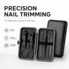 7-Piece Stainless Steel Nail Care Kit for Manicure & Pedicure