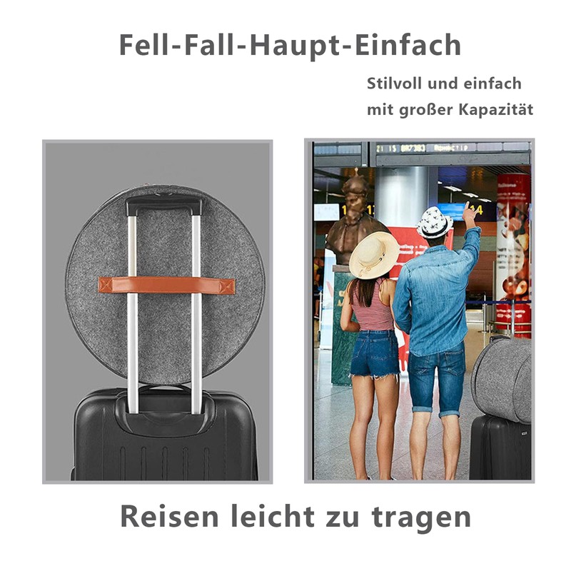 Hat Organiser, Round Hat Storage, Foldable Hat Storage Box, Hat