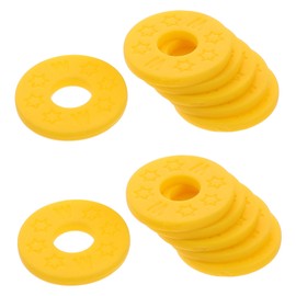 SUPVOX 12Pcs Guitar Strap Locks for Acoustic Electric Guitars Lock Washers for Safety Stability Easy Installation Reliable Design for Basses Ukuleles Essential Accessories
