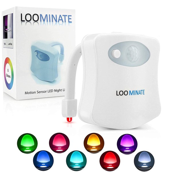 The Loominate - Toilet Night Light with LEDs - Improved