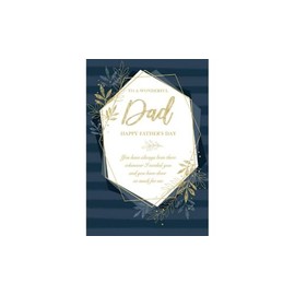 Regal Publishing Father's Day Card, To a Wonderful Dad - 9 x 6 inches