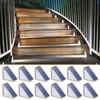 NIORSUN Solar Step Lights,12 Pack Cool White Solar Stair Lights