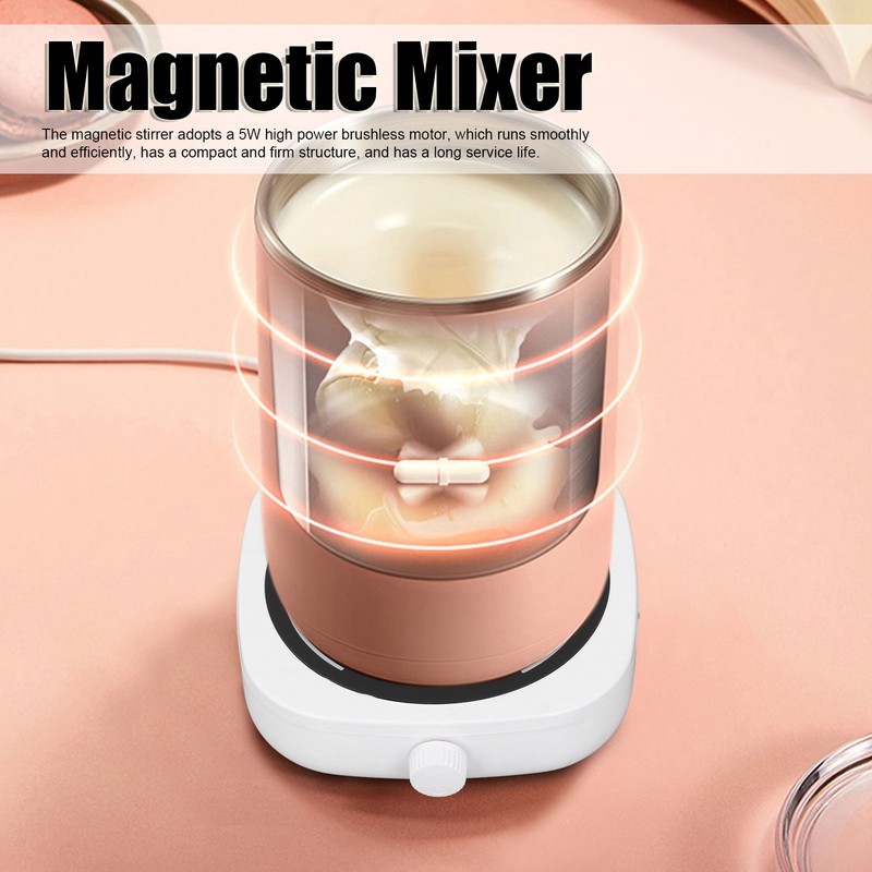 Magnetic Stirrer Silent Mini USB Magnetic Liquid Mixer for Brewing
