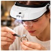 LED Headband Magnifier for Precision Work – 5 Magnification Levels