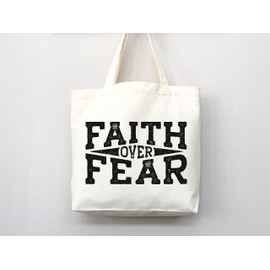 Faithful Christian Eco-Friendly Canvas Tote Bags - Inspirational Religious Totes, Bible Verses, Cross Designs, Church Gifts, Reusable Shopping Bags, Sustainable Carry-All (Tote Bag Only)