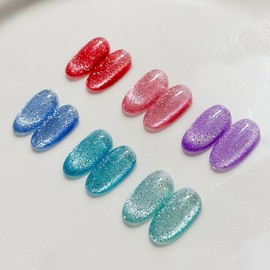 Kiss New York Love Hawaii Reflective Glitter Gel Magnet Gel Single Item / 키스뉴욕 럽하와이 반사 글리터젤 자석젤 단품
