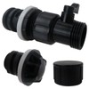 Vicue Updated Cooler Drain Plug Replacement Set Fit for Yeti/Roadie