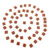 1.2x1.2cm (12/25 inch) Square Ceramic Mosaic Mosaic Tiles,1.1lb Ceramic Mosaic