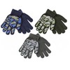 Thingimijigs 3 Pairs Boys Knitted Thermal Camo Patterned Gripper Stretch