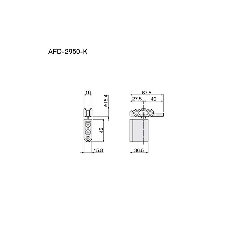 Atom AFD-2950-K-TY Top Suspension Car Brown