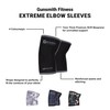 Gunsmith Fitness Elbow Sleeves Weightlifting - Neoprene Compression Gym Elbow