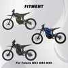CHANGCHENG Motorcycle Foot Bracket Foot Pegs Bracket Brace CNC Aluminum