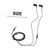Operitacx Wired In-Ear Headphones with Jack Plug Ergonomic Design for