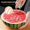 Melon Slicer, 3-in-1, Watermelon Cutter, Stainless Steel, Suitable for Family,