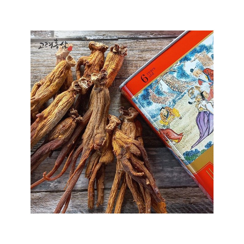 고려홍삼/6년근홍삼(캔)중편150g/홍삼/건삼/금산인삼 6년근고려홍삼/6년근홍삼/6년근건삼/홍삼/건삼 Korean Red Ginseng / 6-Year-Old Red Ginseng (Can)