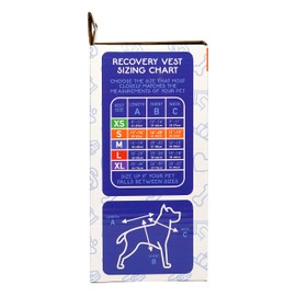 Calming Recovery Vest with Dog Calming Disc (Small)