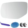 EAP Driver Side Mirror Glass Compatible with Honda Accord 2013-2017,