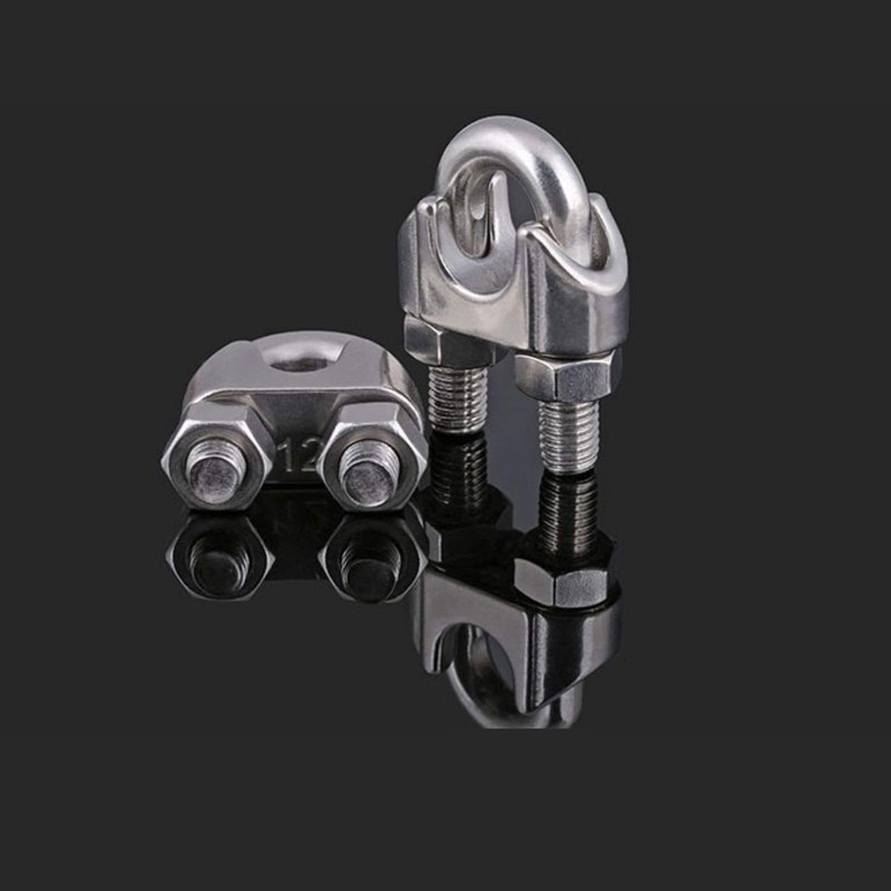 Copeflap Wire Clips, 10 Pcs Cable Fasteners, Stainless Steel Rope