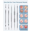 BESTOPE Blackhead Remover Blackhead Removal Pimple Comedone Extractor Tool -
